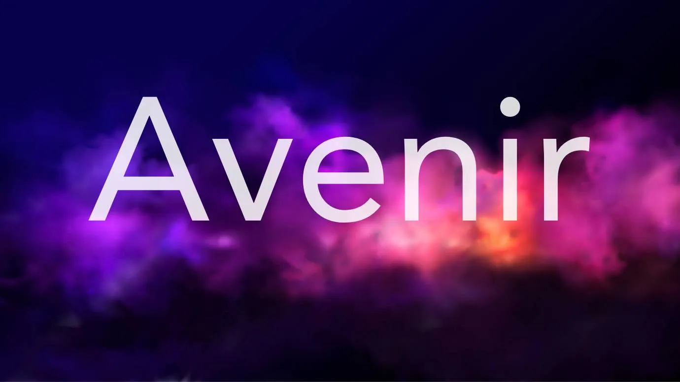 Avenir Font thumbnail