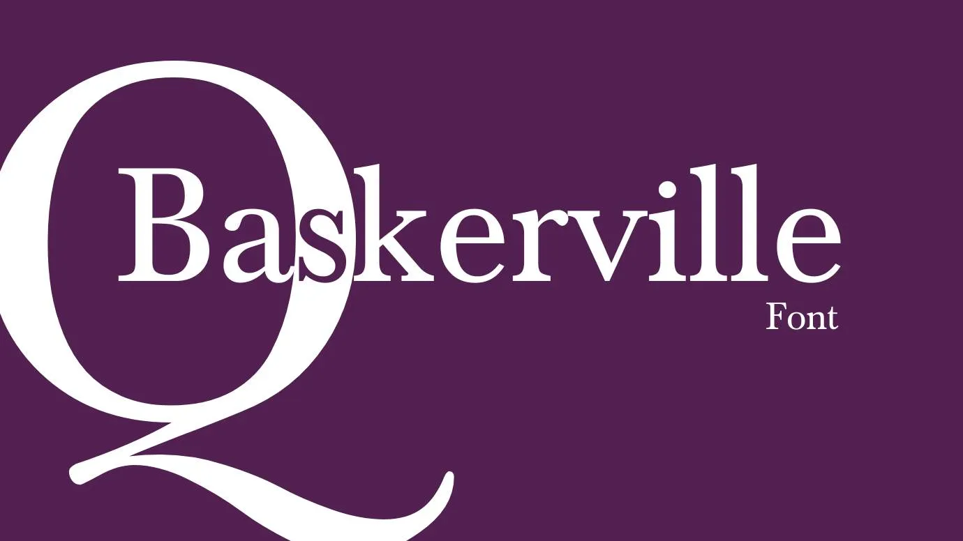 Baskerville Font thumbnail