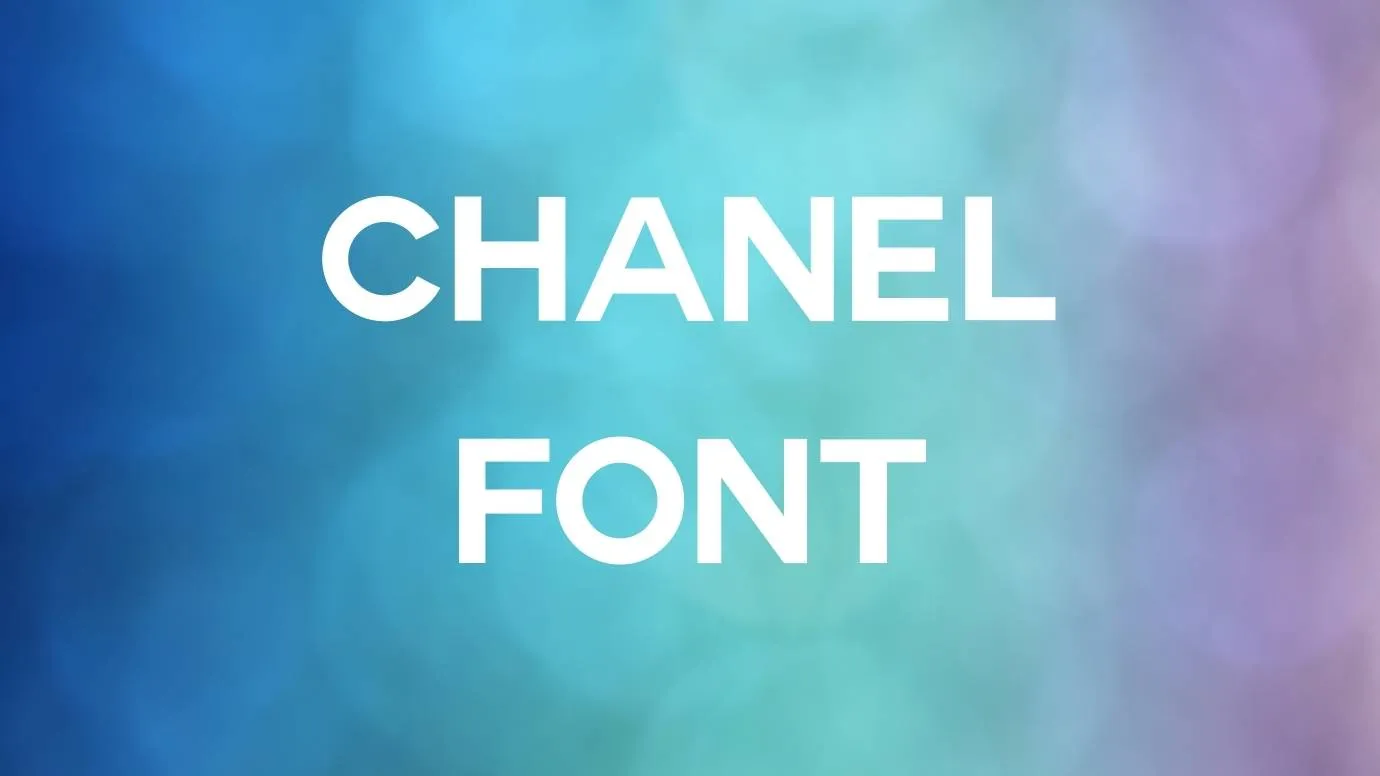 Chanel Font preview 1
