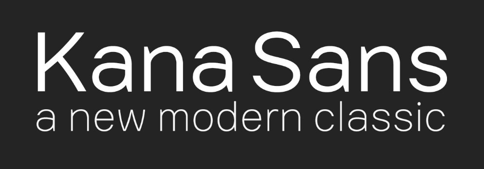 Kana Sans Font preview 1