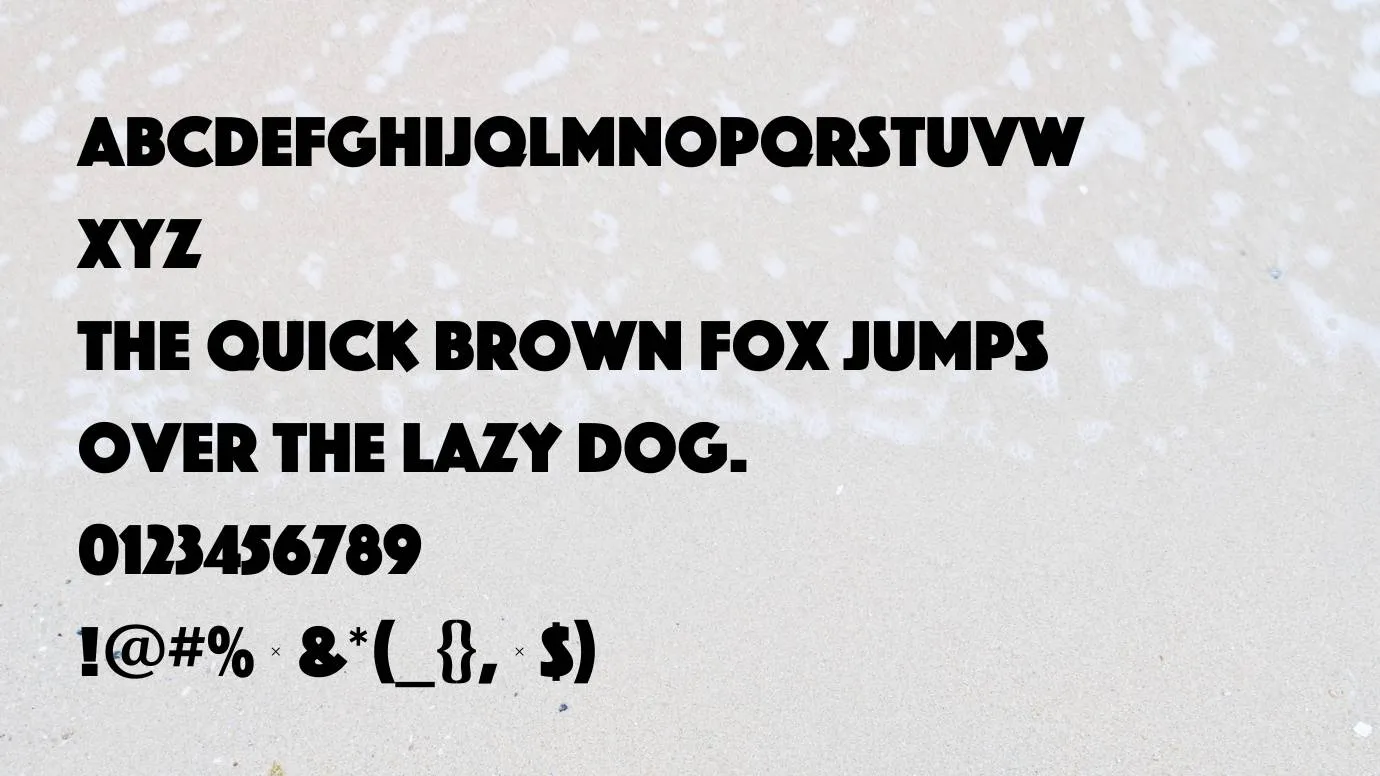 Phosphate Font preview 1