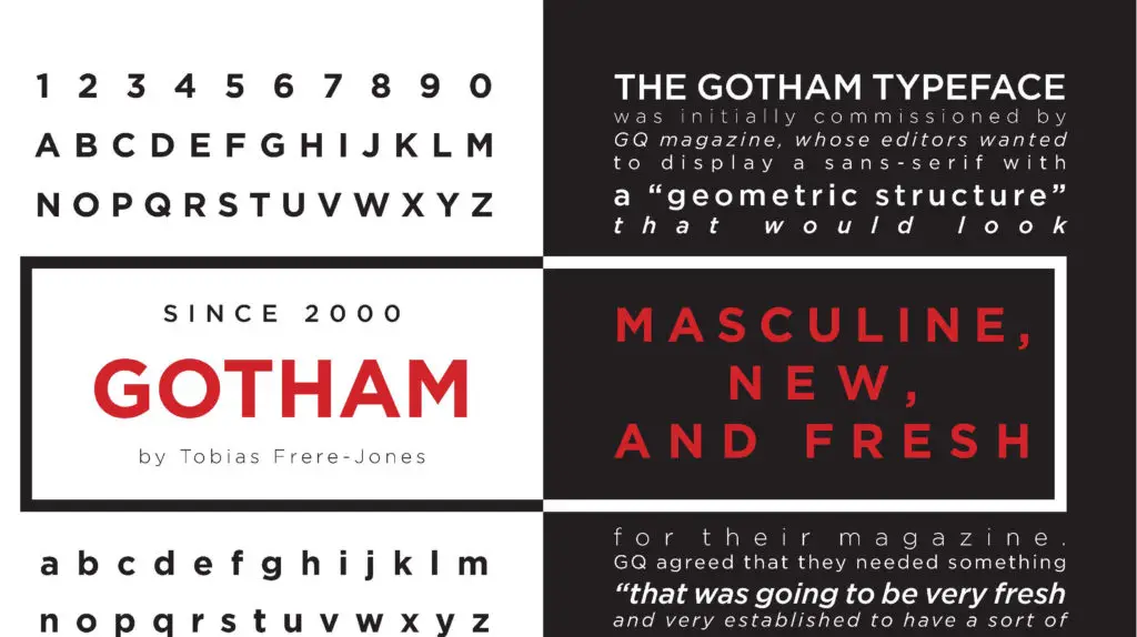 Gotham Font 1024x574 - Gotham Font Family Free Download