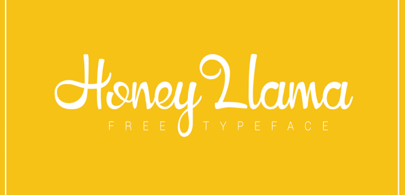 Honey Llama Font