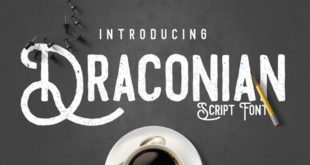 Draconian Font 310x165 - Draconian Font Free Download