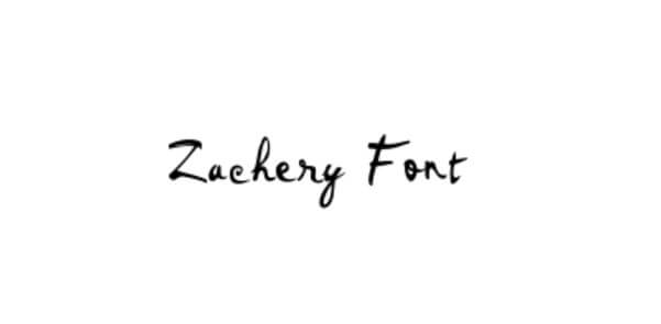 Zachery Font