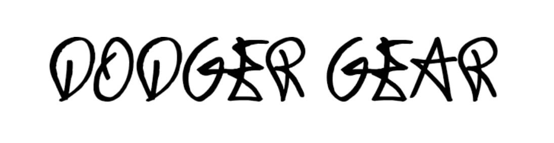 Dodger Gear Font