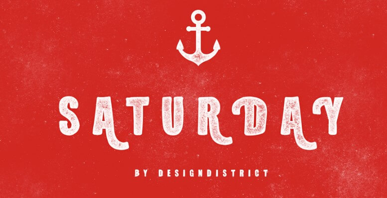 Saturday Typeface