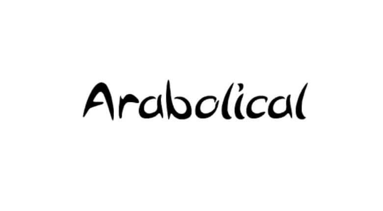 Arabolical Font