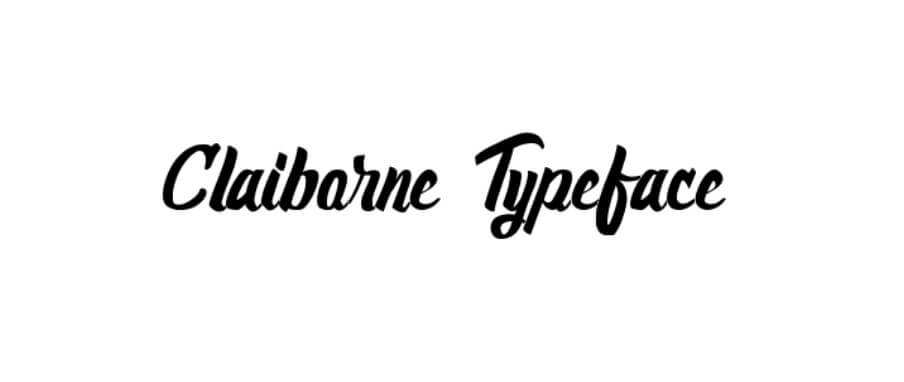 Claiborne Typeface
