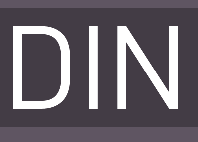 DIN Font - DIN Font Free Download