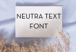 Neutra Text Font FEATURE 110x75 - Neutra Text Font Family Free Download
