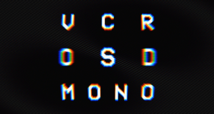 Vcr Osd Mono Font
