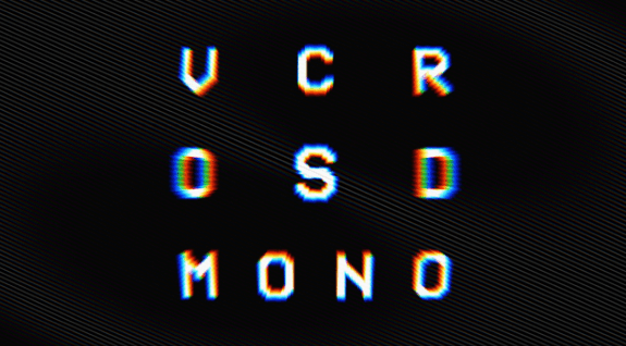 Vcr Osd Mono Font