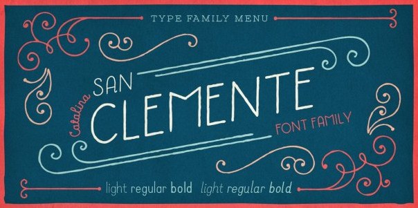 Catalina Avalon Font Family Free Download
