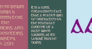 YY Uncial Most Irish Font