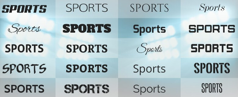 Sport Font