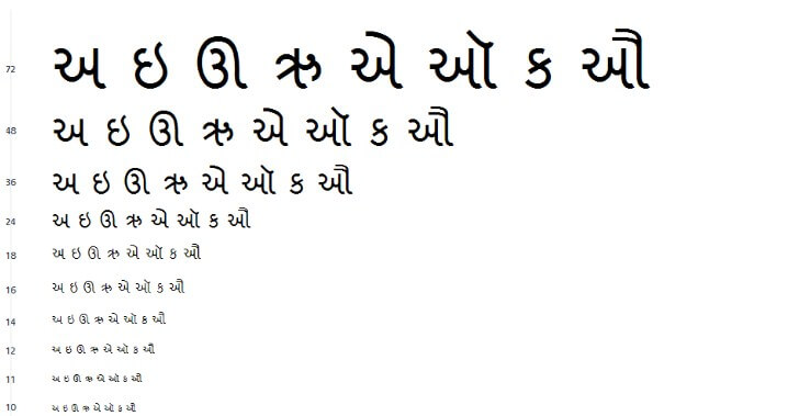 Shruti Font