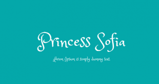 Princess Sofia Font