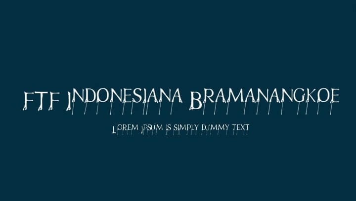 Indonesiana Font