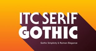 itc serif font 310x165 - ITC Serif Gothic Font Family Free Download