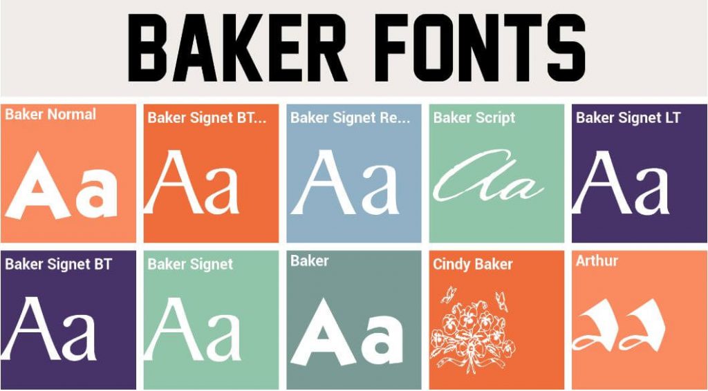 Baker Signet Font Free Download