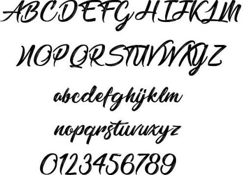 barbarshop font - Barbershop in Thailand Font Free Downlod