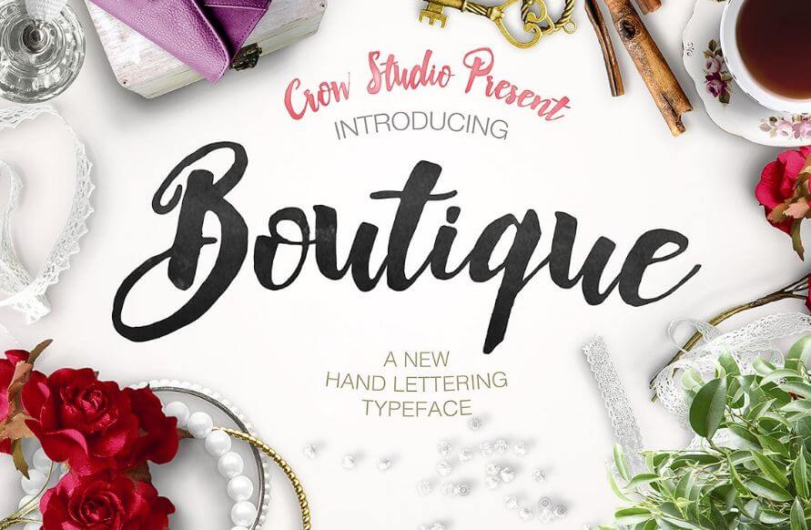 boutique font - Boutique Calligraphy Font Free Download