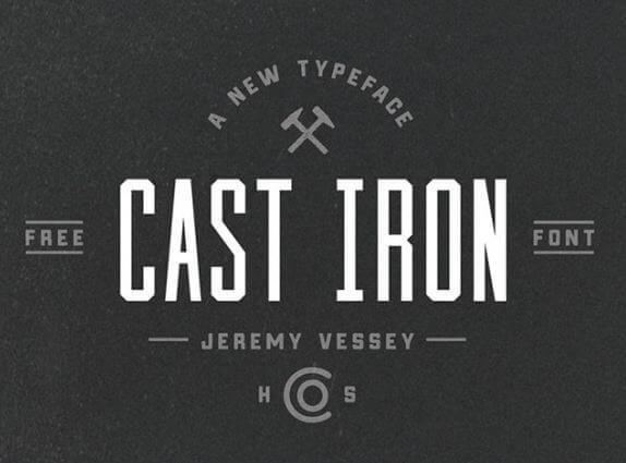 cast iron font - Cast Iron Font Free Download
