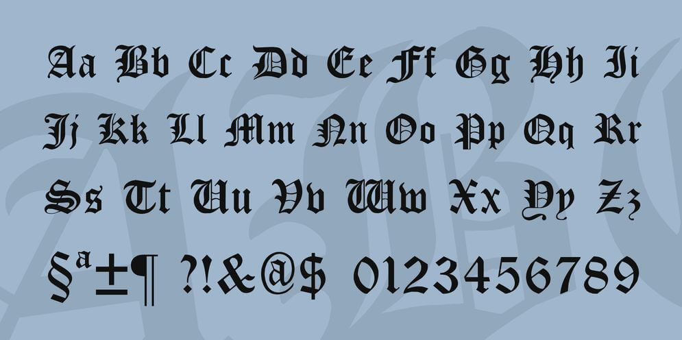 cloister font - Cloister Black Font Free Download