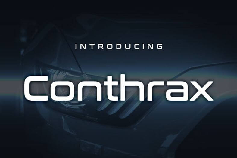 conthrax font - Conthrax Font Free Download