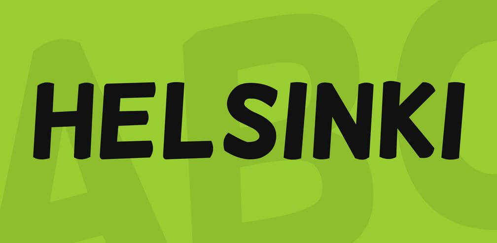 helsinki font - Helsinki Font Free Download