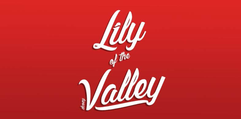 lilly of the valley 1 - Lily of the Valley Font Free Download