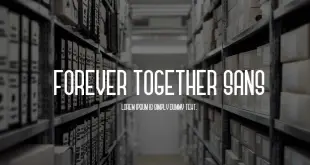 Forever Together Font
