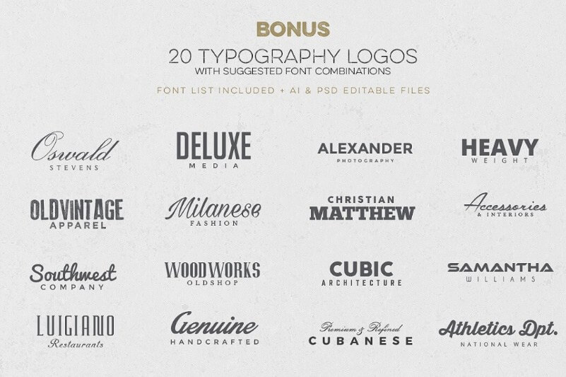 Logo Fonts The 50 Best Fonts For Creating Beautiful Logos In 2021 Logo Fonts The 50 Best Fonts For Creating Beautiful Logos In 2021