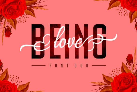 being love dou - Being Love Duo Font Free Download