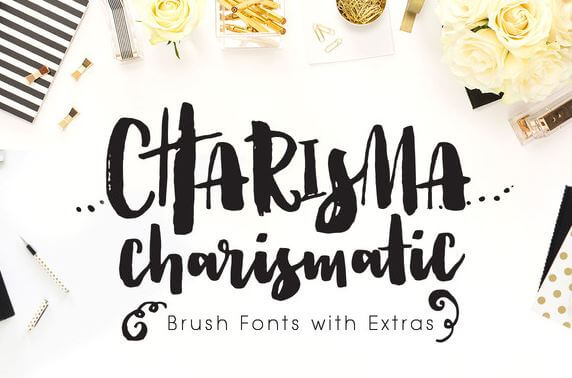 chrisma font - Charisma Brush Font Free Download