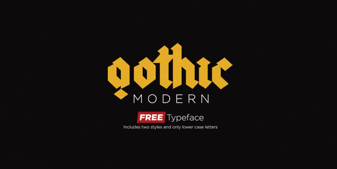 gothic modern - Gothic Modern Typeface Free Download