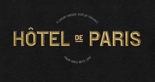 hotel de parish 310x165 - Hotel De Paris Font Free Download