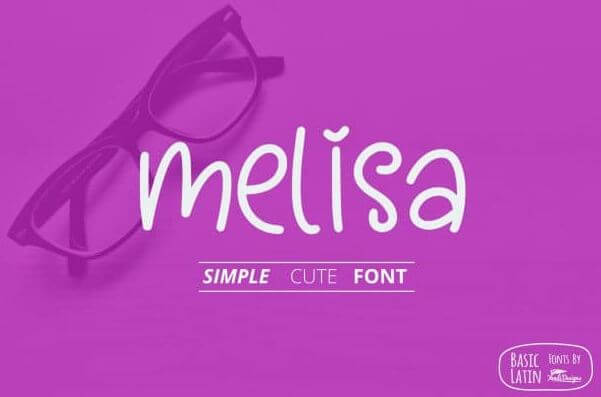 melisia font - Melisa Fun Font Free Download
