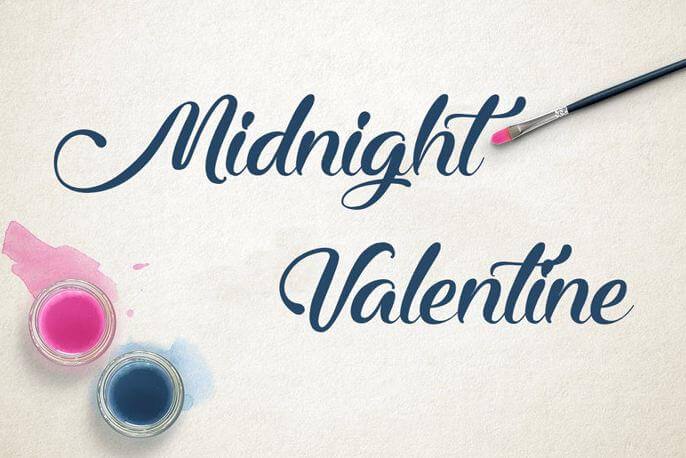 midnight valentine font - Midnight Valentine Font Free Download