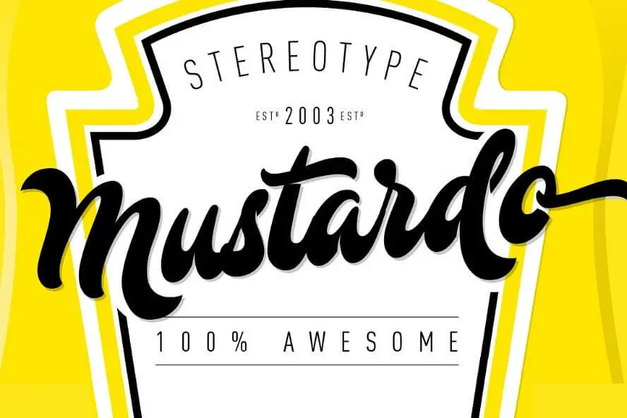 mustardo font - Mustardo Script Font Free Download