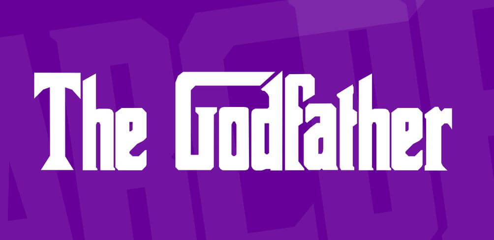 Download The Godfather Font Free Download