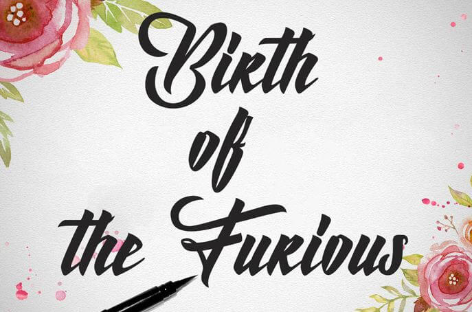 birth of the furious font - Birth of the Furious Font Free Download
