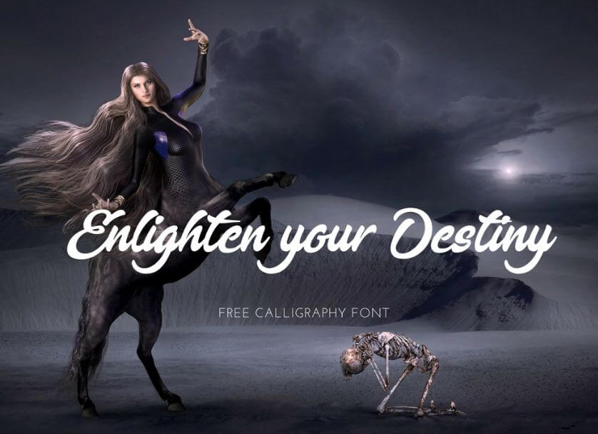 enlighten you destiny - Enlighten Your Destiny Font Free Download
