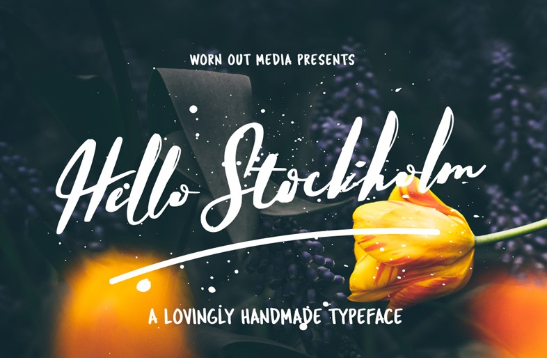 hello stockhim font - Hello Stockholm Font Free Download