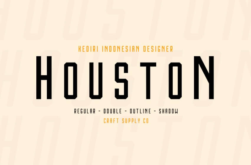 houston font - Houston Font Free Download