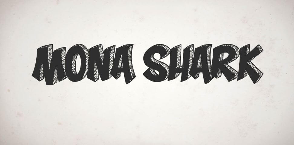 mona shark font - Mona Shark Font Free Download