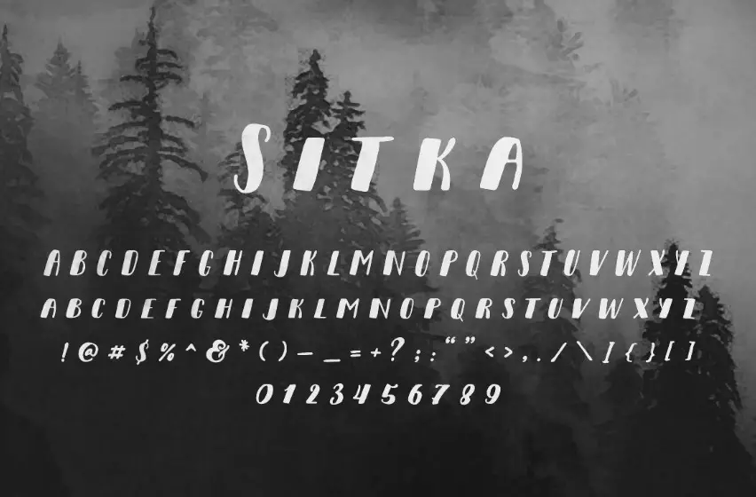 sitka font - Sitka Brush Font Free Download