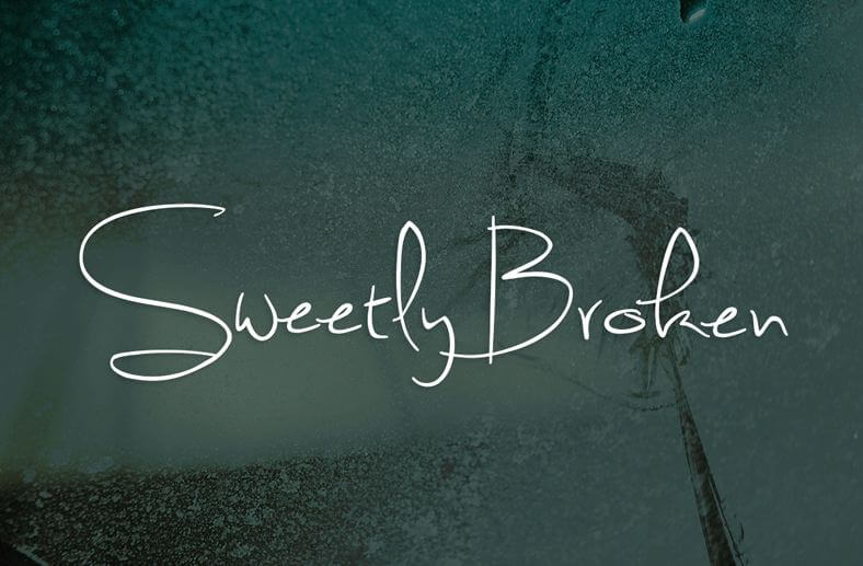 sweetly broken font - Sweetly Broken Font Free Download