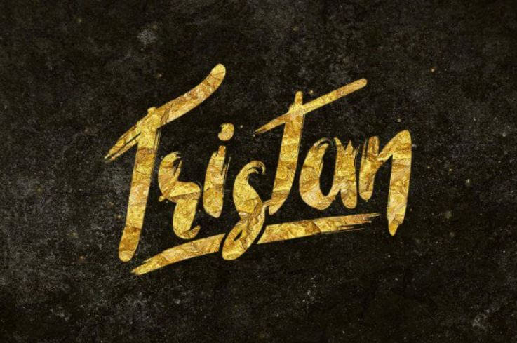 tristan font - Tristan Brush Font Free Download
